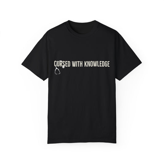 cursed with knowledge Unisex T-shirt