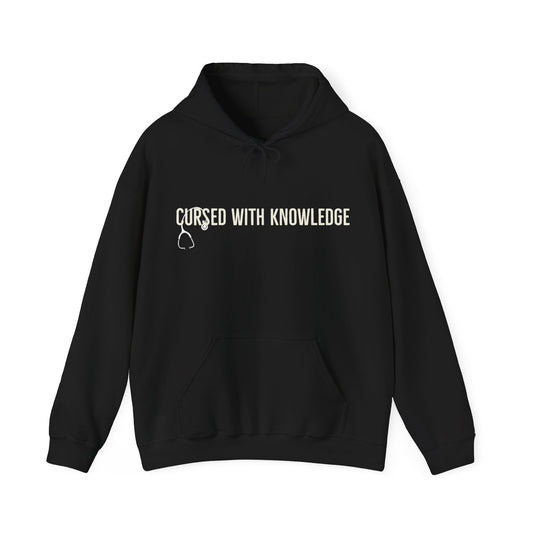 Cursed with knowledge Unisex Hoodie