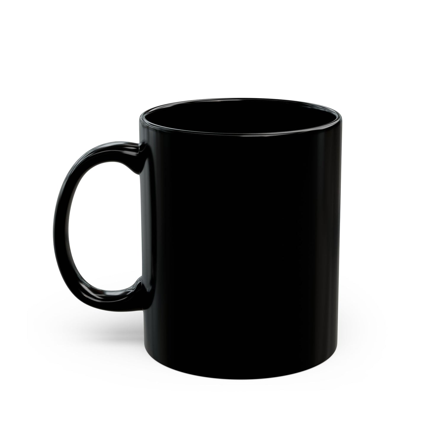 Custom black mugs