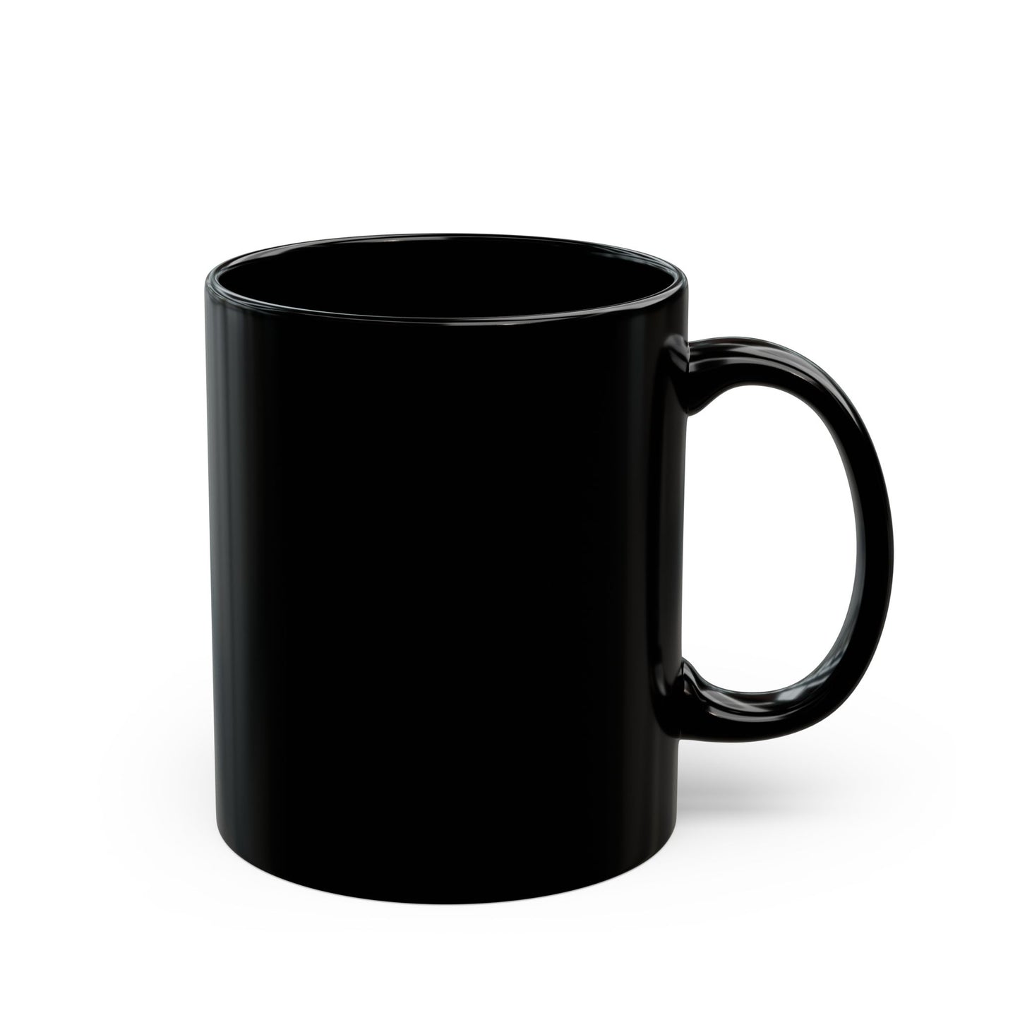 Custom black mugs